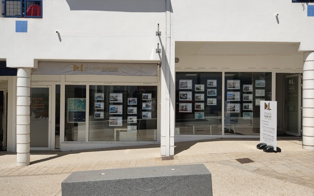 Rénovation et agrandissement de l’agence Square Habitat à Quiberon (56)