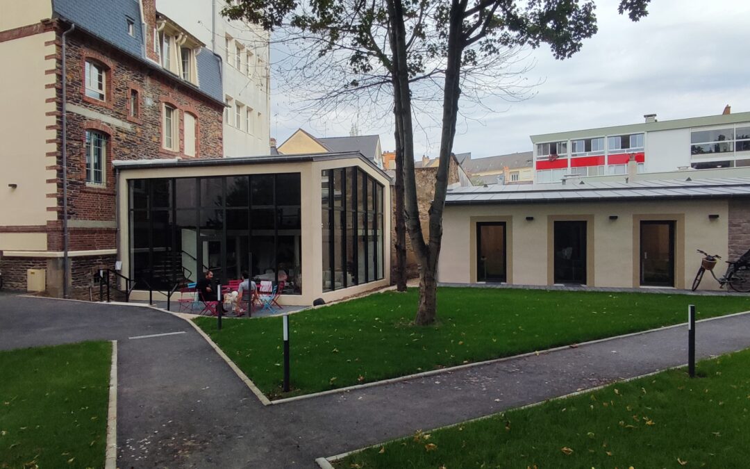 Transformation d’une maison bourgeoise en bureaux en centre-ville de Rennes (35)
